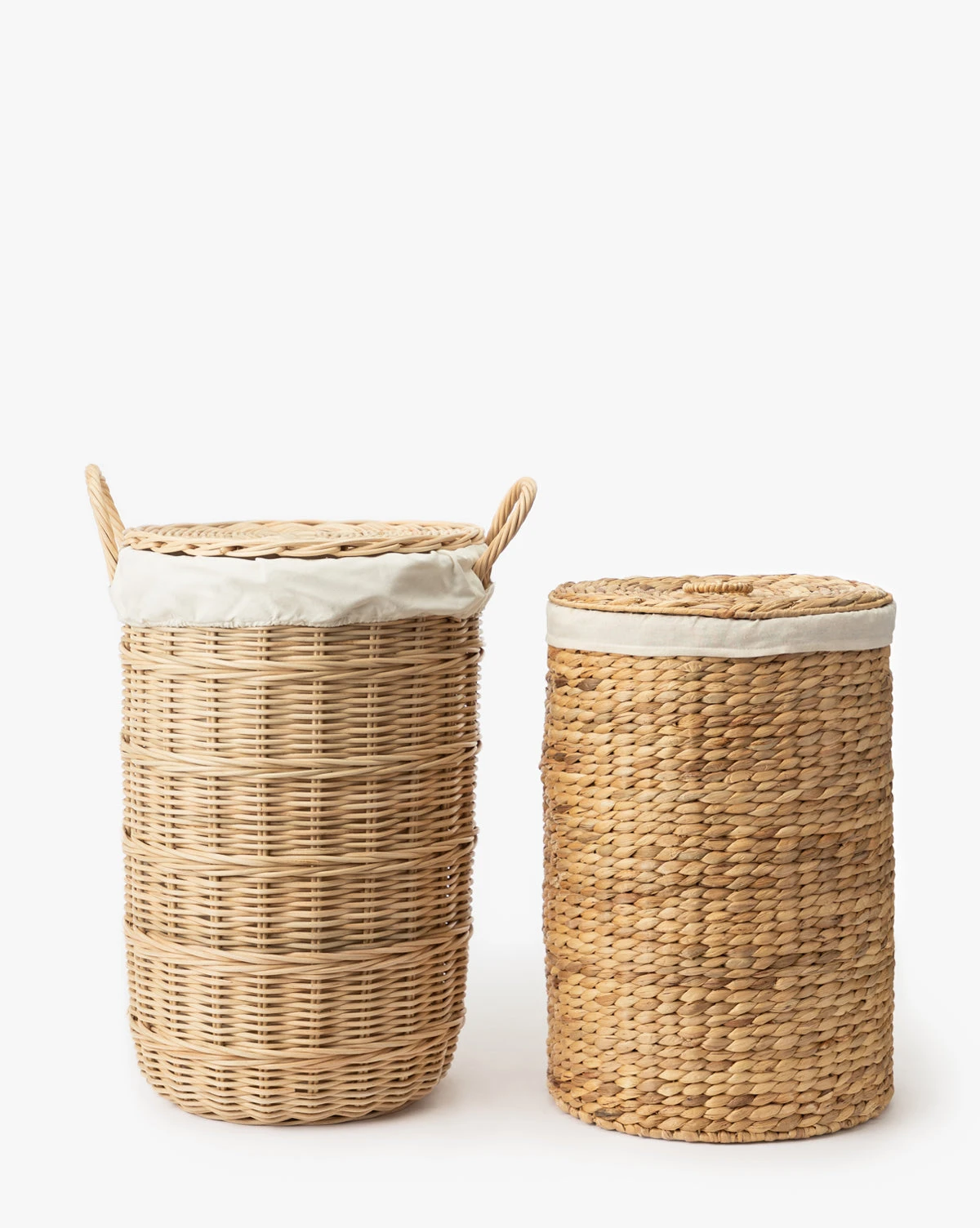 Round Water Hyacinth Basket 6 Round Water Hyacinth Basket - Image 4