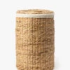 Round Water Hyacinth Basket -Bloomingville Shop RoundWaterHyacinthBasket MDCR2076 NAT OS MAIN