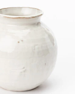 Rounded Ceramic Vase -Bloomingville Shop RoundedCeramicVase 1
