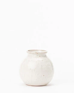 Rounded Ceramic Vase -Bloomingville Shop RoundedCeramicVase S