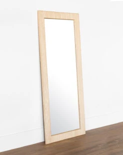 Rowan Floor Mirror 12 Rowan Floor Mirror -Bloomingville Shop RowanFloorMirror MMIR0192 NAT 38x70 D1