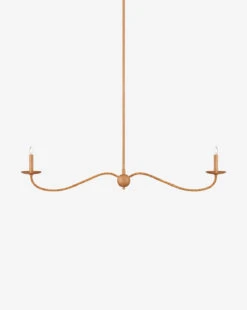 Saxon Linear Chandelier -Bloomingville Shop SaxonLinearChandelier MLHT1837 NAT OS MAIN T