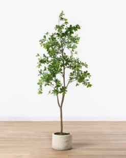 Shady Lady Faux Tree -Bloomingville Shop ShadyLadyFauxTree MDCR2608 GRN 96 MAIN