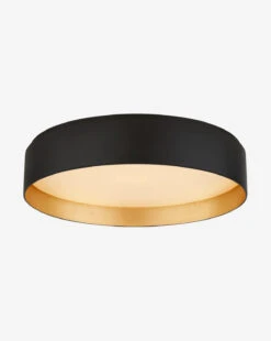 Shaw Flush Mount -Bloomingville Shop ShawFlushMount MLHT0796 BLK L MAIN