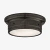 Siena Flush Mount -Bloomingville Shop SienaFlushMount MLHT0306 BRZ S