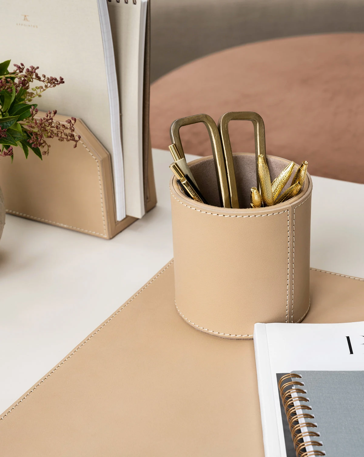 Squared Brass Scissors 5 Squared Brass Scissors - Image 3