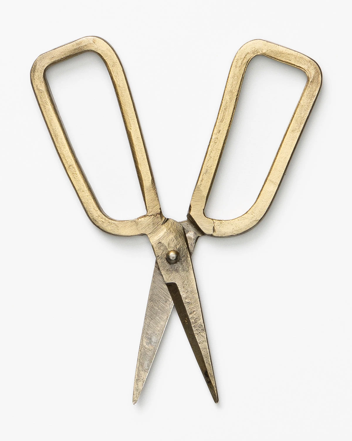 Squared Brass Scissors 6 Squared Brass Scissors - Image 4