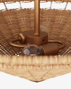 Terrance Flush Mount 8 Terrance Flush Mount -Bloomingville Shop TerranceFlushMount MLHT1829 NAT OS D2 T