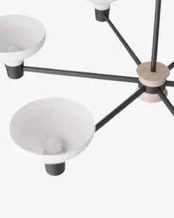 Thatcher Chandelier -Bloomingville Shop ThatcherChandelier MLHT1767 WHT OS D1 T