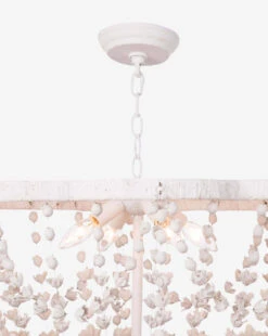 Vanessa Basin Chandelier -Bloomingville Shop VanessaBasinChandelier MLHT1483 WHT OS D3