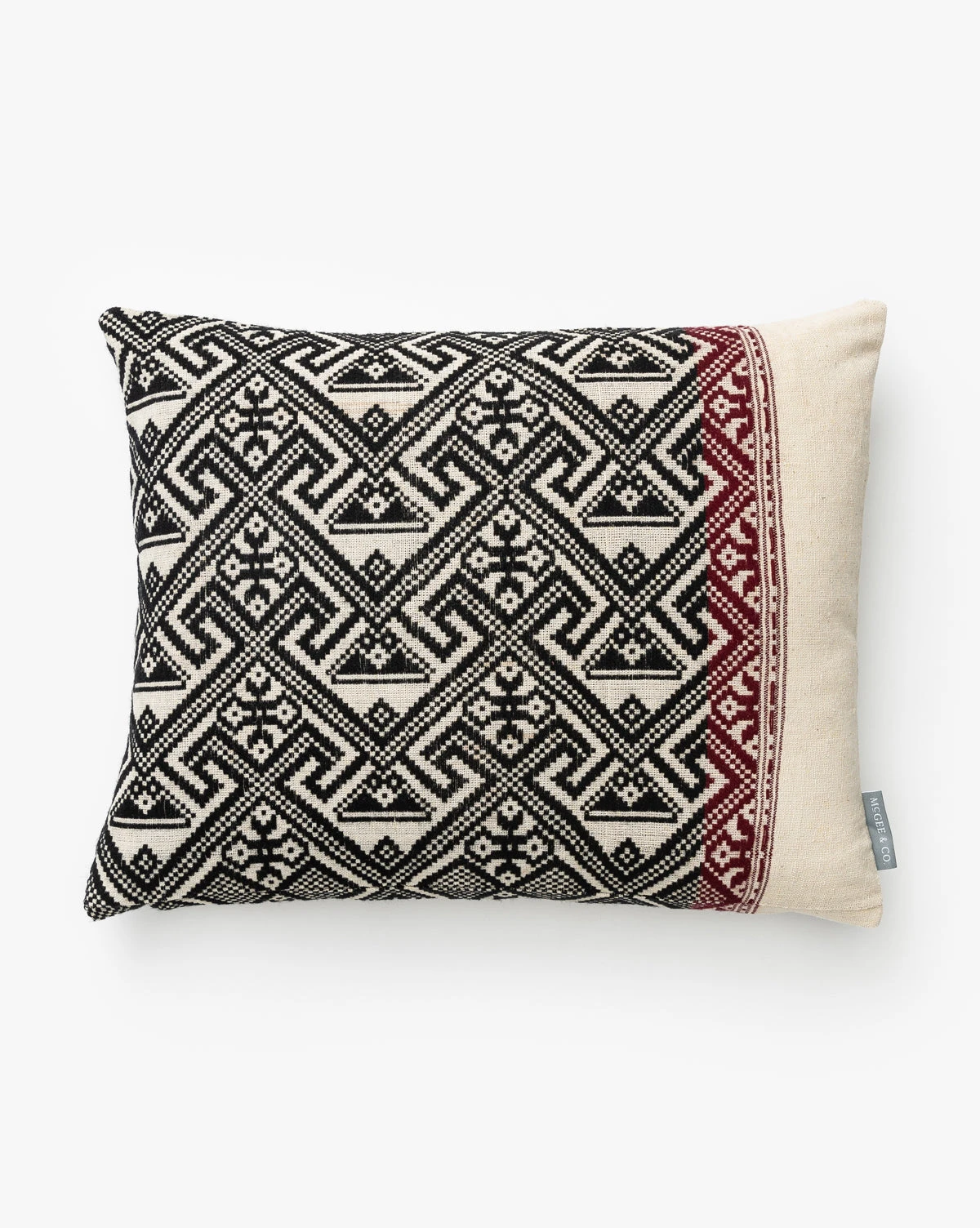 Vintage Black Tribal Print Pillow Cover No. 2 3 Vintage Black Tribal Print Pillow Cover No. 2