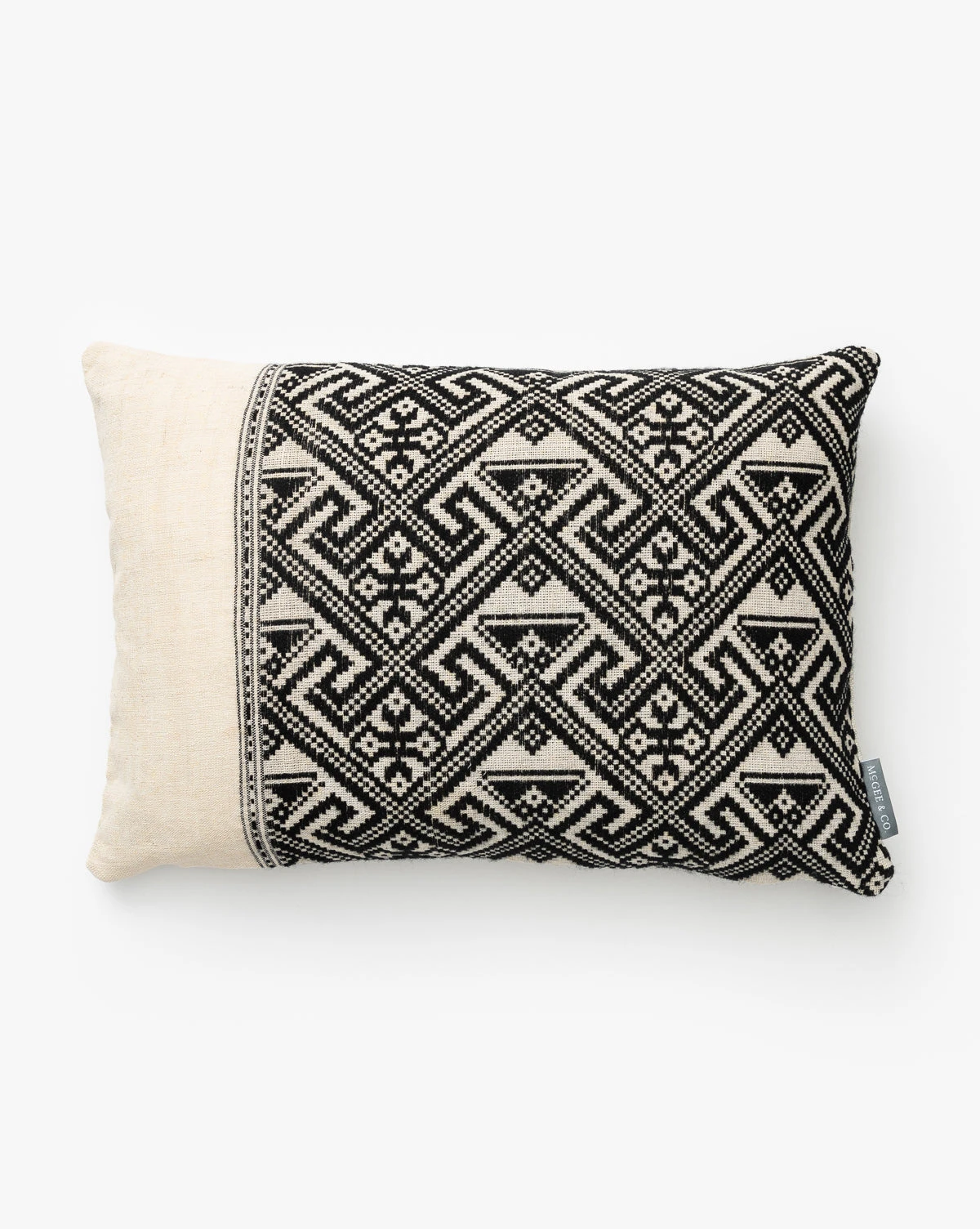 Vintage Black Tribal Print Pillow Cover No. 5 3 Vintage Black Tribal Print Pillow Cover No. 5
