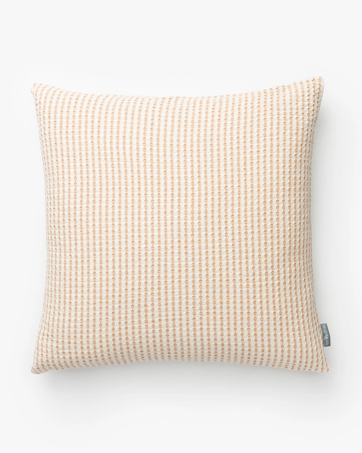Vintage Orange Waffle Check Pillow Cover No. 1 3 Vintage Orange Waffle Check Pillow Cover No. 1