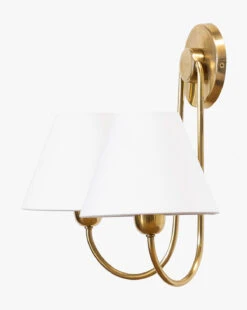Wainwright Double Swoop Sconce -Bloomingville Shop WainwrightDoubleSwoopSconce MLHT1147 BRS OS D1