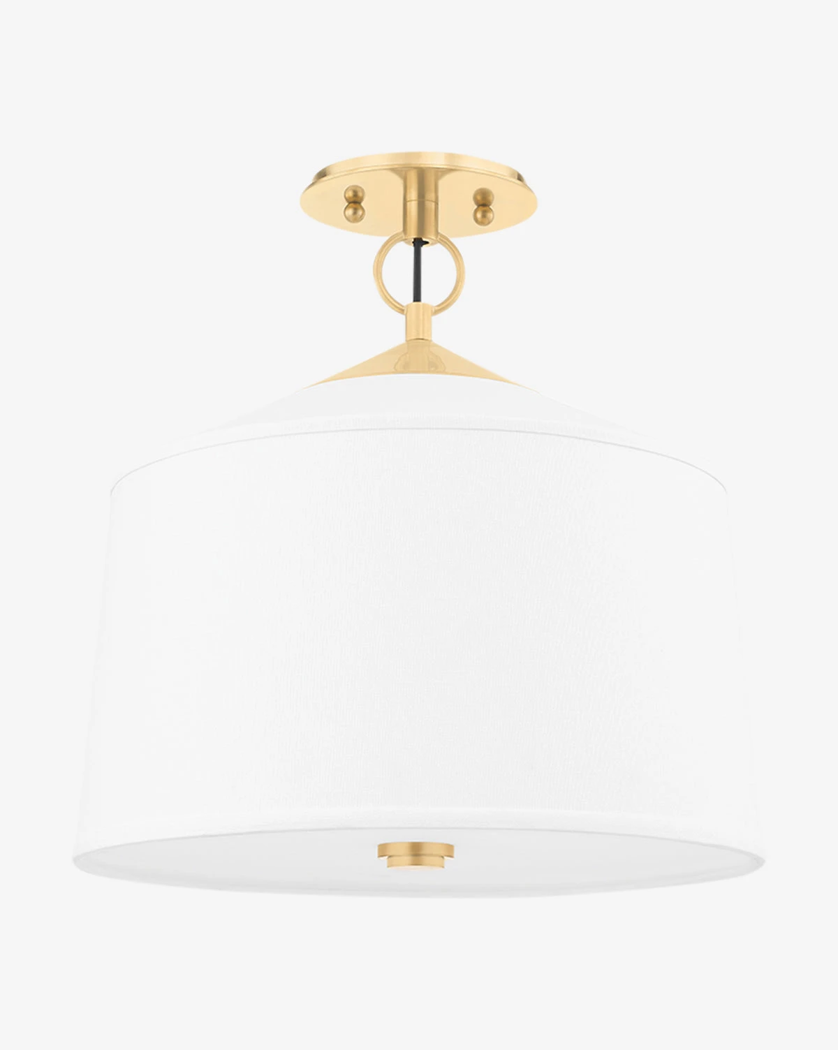 White Plains Semi-Flush 3 White Plains Semi-Flush