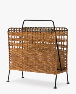 Woven Magazine Rack -Bloomingville Shop WovenMagazineRack MDCR2617 NAT OS D1