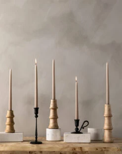 Claudio Cylinder Marble Object -Bloomingville Shop candlevignette