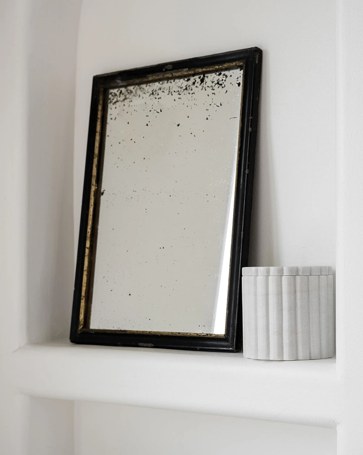 White Marble Canister 4 White Marble Canister - Image 2