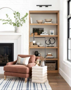 Livorno Handwoven Wool Flatweave Rug -Bloomingville Shop summer1styled16