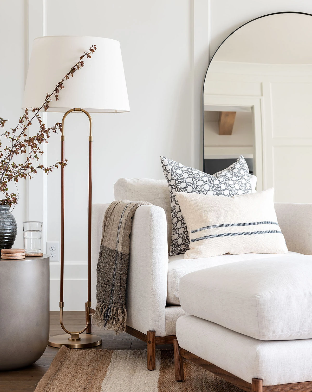 Clara Block Print Pillow Cover 5 Clara Block Print Pillow Cover - Image 3