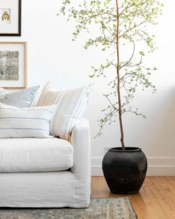 Brushed Charcoal Vase -Bloomingville Shop vintage56