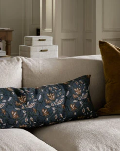 Teal Lotus Floral Pillow Cover -Bloomingville Shop winter templated 125